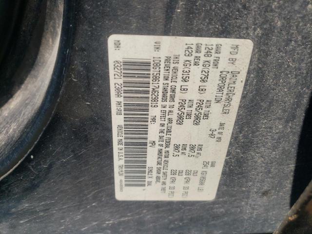 Photo 10 from auction – 2007 DODGE NITRO R/T with VIN 1D8GT58617W629819