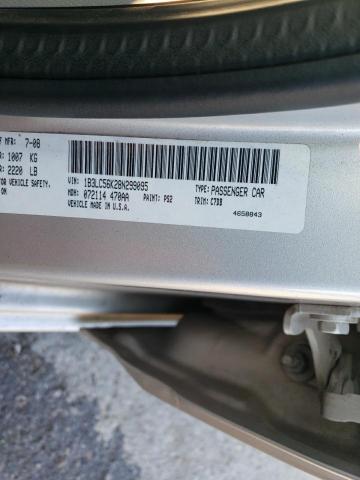 Photo 10 from auction – 2008 DODGE AVENGER SX with VIN 1B3LC56K28N299095