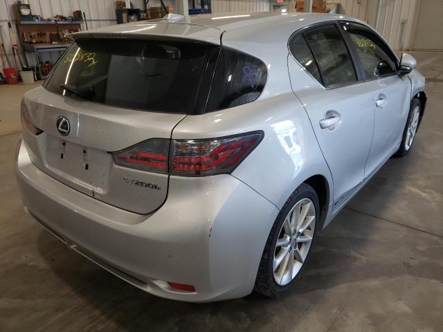 Photo 4 from auction – 2012 LEXUS CT 200 with VIN JTHKD5BH8C2112825