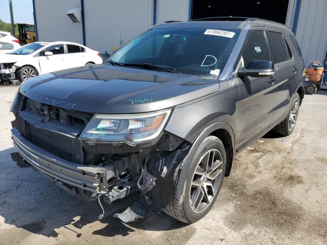 Photo 2 from auction – 2016 FORD EXPLORER S with VIN 1FM5K8GT3GGC82470