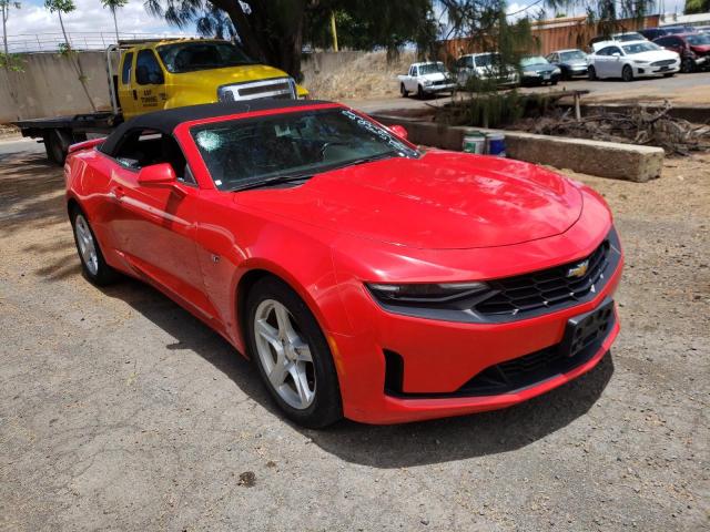 Photo 1 from auction – 2019 CHEVROLET CAMARO LS with VIN 1G1FB3DX2K0109066