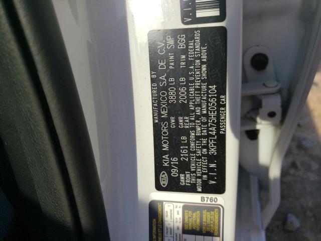Photo 10 from auction – 2017 KIA FORTE LX with VIN 3KPFL4A75HE056104