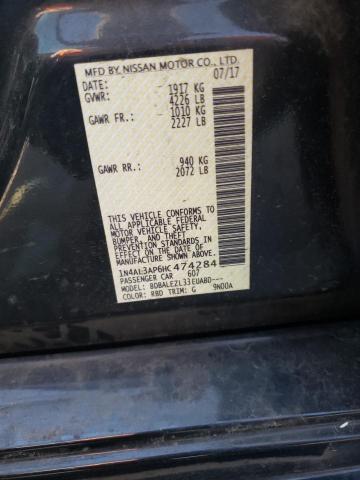 Photo 10 from auction – 2017 NISSAN ALTIMA 2.5 with VIN 1N4AL3AP6HC474284