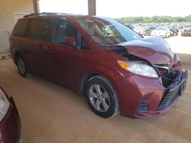 TOYOTA SIENNA LE 2018 with VIN 5TDKZ3DC6JS906916 - Photo from auction