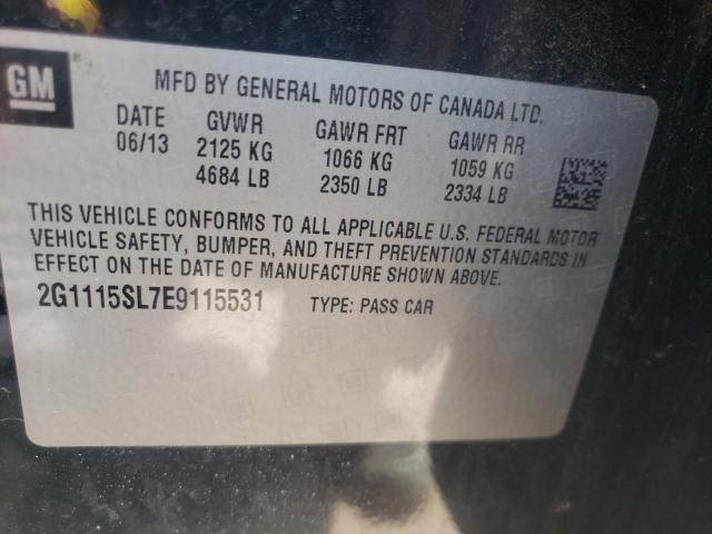 Photo 10 from auction – 2014 CHEVROLET IMPALA LT with VIN 2G1115SL7E9115531