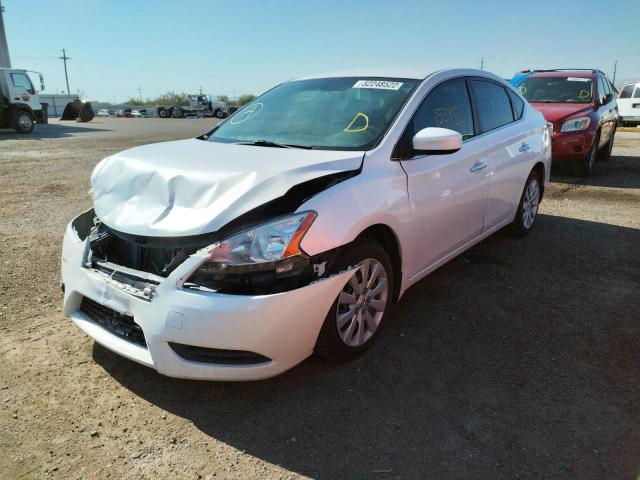 Photo 2 from auction – 2014 NISSAN SENTRA S with VIN 3N1AB7AP1EL644705
