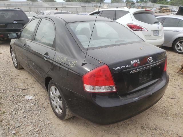 Photo 3 from auction – 2008 KIA SPECTRA EX with VIN KNAFE121685536860