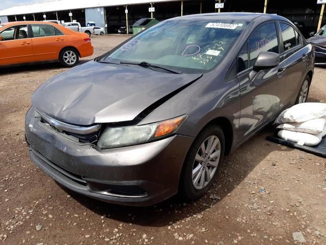 Photo 2 from auction – 2012 HONDA CIVIC EX with VIN 19XFB2F83CE355429