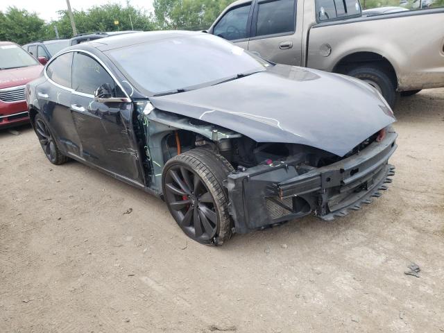 TESLA MODEL S 2014 with VIN 5YJSA1H28EFP63975 - Photo from auction