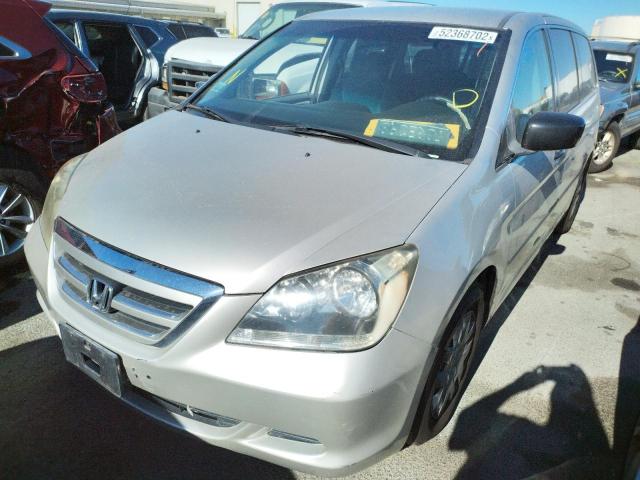 Photo 2 from auction – 2006 HONDA ODYSSEY LX with VIN 5FNRL38276B123780