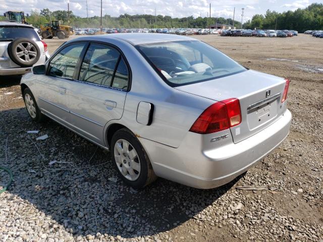 Photo 3 from auction – 2001 HONDA CIVIC EX with VIN 2HGES26751H554763