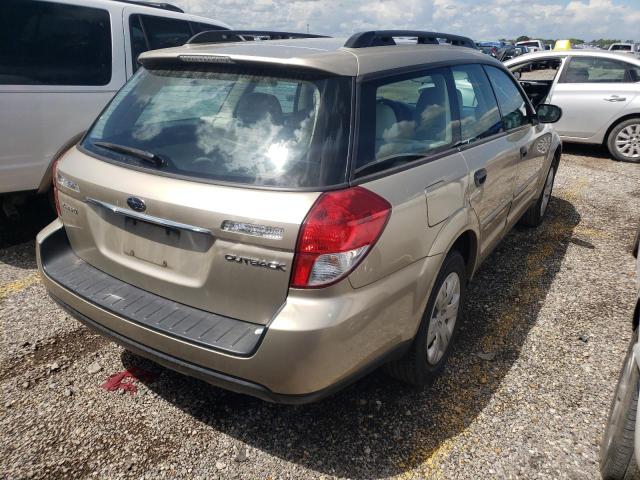 Photo 4 from auction – 2008 SUBARU OUTBACK with VIN 4S4BP60C087339695
