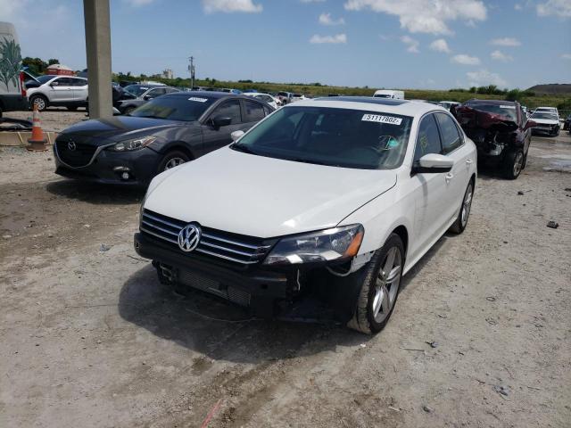 Photo 2 from auction – 2014 VOLKSWAGEN PASSAT SE with VIN 1VWBP7A34EC014136