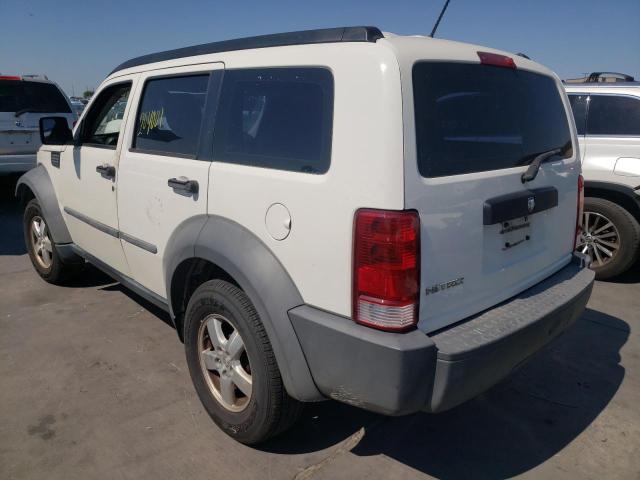 Photo 3 from auction – 2007 DODGE NITRO SXT with VIN 1D8GT28K17W534947
