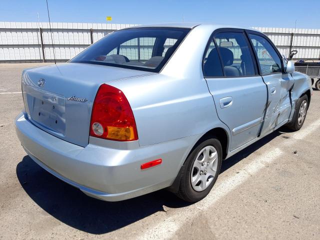 Photo 4 from auction – 2005 HYUNDAI ACCENT GL with VIN KMHCG45C85U615586