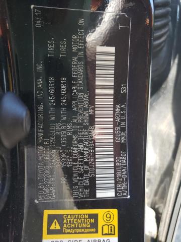 Photo 10 from auction – 2017 TOYOTA HIGHLANDER with VIN 5TDJZRFH8HS413448