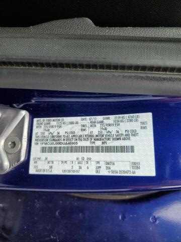 Photo 10 from auction – 2013 FORD ESCAPE TIT with VIN 1FMCU0J99DUA46905