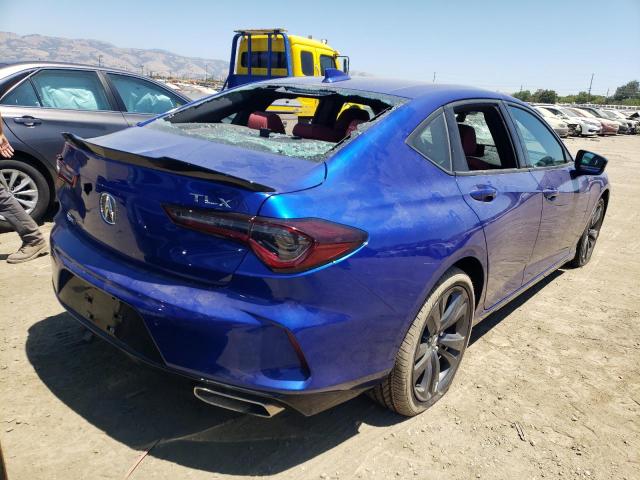 Photo 4 from auction – 2022 ACURA TLX TECH A with VIN 19UUB5F57NA001581