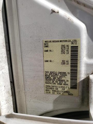 Photo 10 from auction – 2012 NISSAN ALTIMA BAS with VIN 1N4AL2AP7CC139571