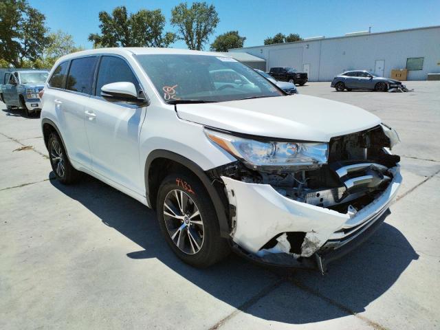 TOYOTA HIGHLANDER 2018 with VIN 5TDZZRFH6JS262733 - Photo from auction