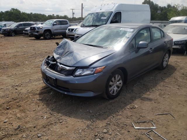 Photo 2 from auction – 2012 HONDA CIVIC LX with VIN 19XFB2F50CE354096
