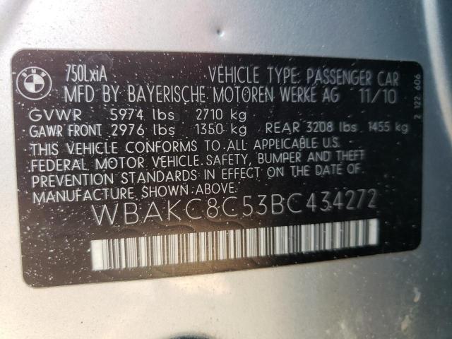 Photo 10 from auction – 2011 BMW ALPINA B7 with VIN WBAKC8C53BC434272
