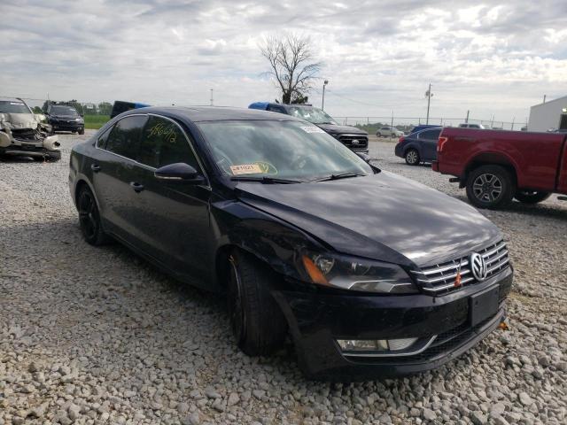 VOLKSWAGEN PASSAT SE 2012 with VIN 1VWBM7A32CC054558 - Photo from auction
