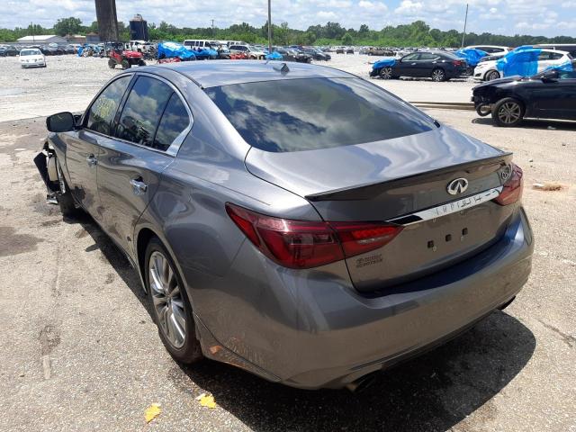 Photo 3 from auction – 2019 INFINITI Q50 LUXE with VIN JN1EV7AP3KM511762