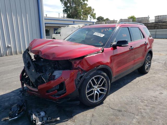 Photo 2 from auction – 2017 FORD EXPLORER S with VIN 1FM5K8GT3HGB62279