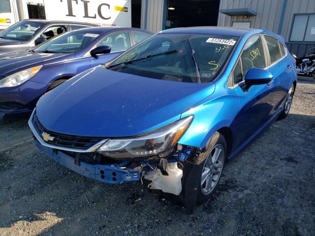 Photo 2 from auction – 2017 CHEVROLET CRUZE LT with VIN 3G1BE6SM2HS512501