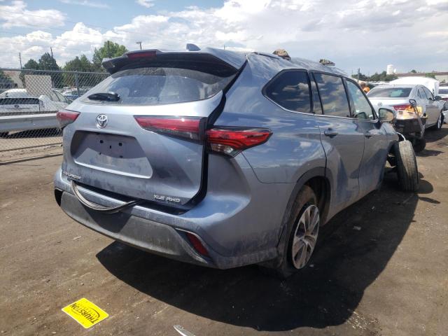 Photo 4 from auction – 2021 TOYOTA HIGHLANDER with VIN 5TDGZRBH2MS155793