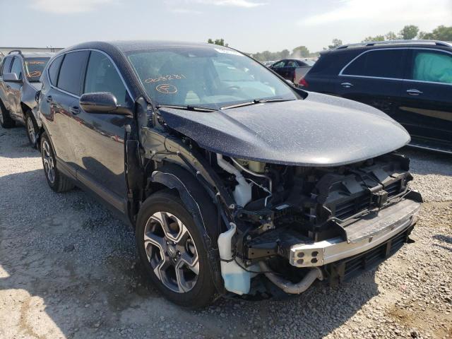 HONDA CR-V EX 2019 with VIN 7FARW2H50KE003281 - Photo from auction