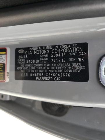 Photo 10 from auction – 2019 KIA STINGER GT with VIN KNAE55LC2K6042676