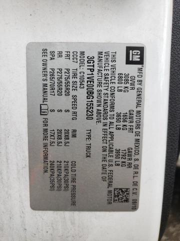 Photo 10 from auction – 2011 GMC SIERRA C15 with VIN 3GTP1VE00BG155230