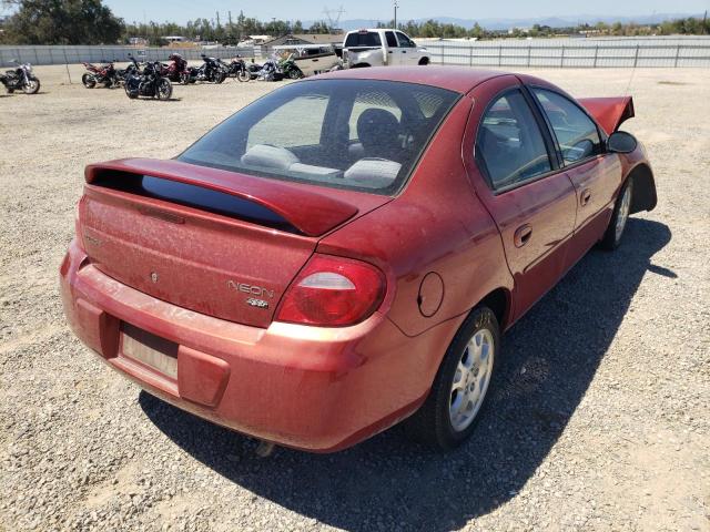 Photo 4 from auction – 2003 DODGE NEON SXT with VIN 1B3ES56C33D132117