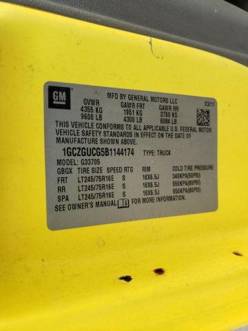 Photo 10 from auction – 2011 CHEVROLET EXPRESS G3 with VIN 1GCZGUCG5B1144174