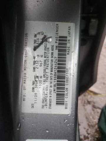 Photo 10 from auction – 2010 MAZDA 3 I with VIN JM1BL1SG8A1244247