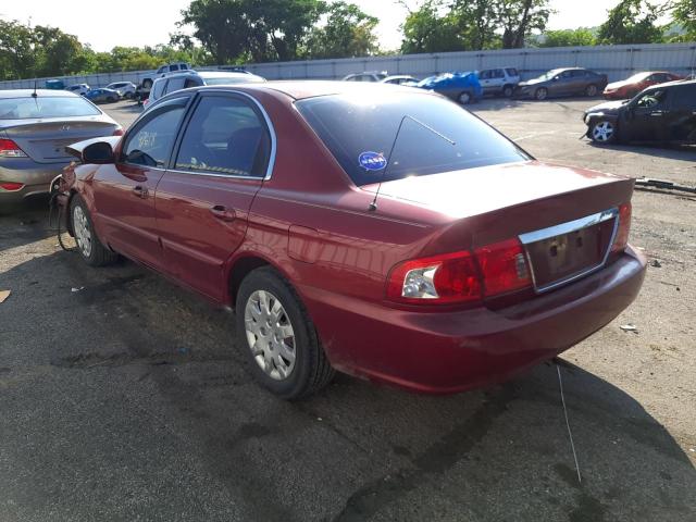 Photo 3 from auction – 2004 KIA OPTIMA LX with VIN KNAGD126245299037