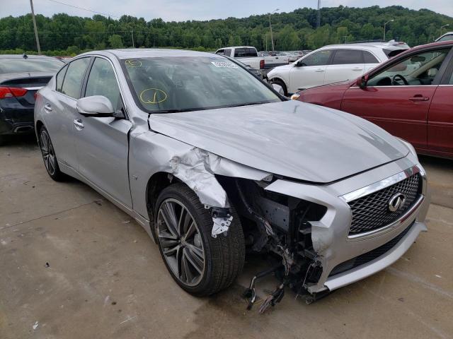 INFINITI Q50 BASE 2015 with VIN JN1BV7AR0FM404596 - Photo from auction