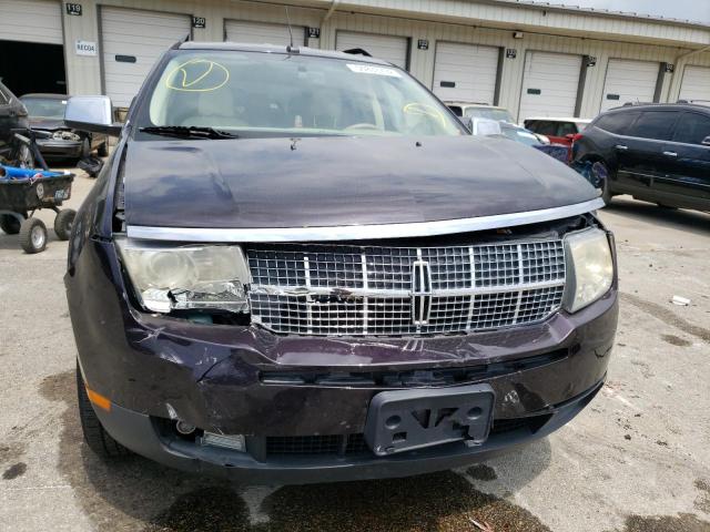 Photo 9 from auction – 2007 LINCOLN MKX with VIN 2LMDU88C87BJ06563