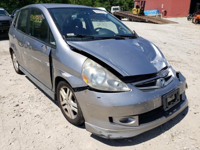 HONDA FIT S 2007 with VIN JHMGD38647S027499 - Photo from auction