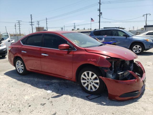 NISSAN SENTRA S 2013 with VIN 3N1AB7AP2DL613428 - Photo from auction