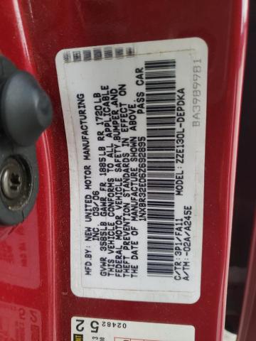 Photo 10 from auction – 2006 TOYOTA COROLLA CE with VIN 1NXBR32E06Z692895