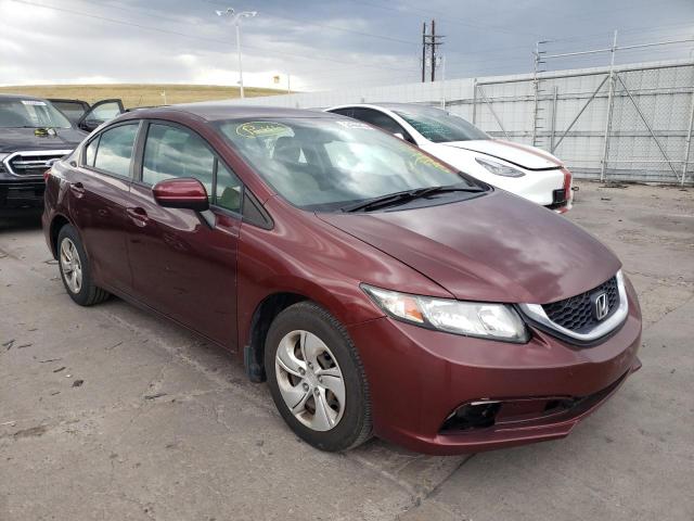 HONDA CIVIC LX 2015 with VIN 19XFB2F50FE026469 - Photo from auction