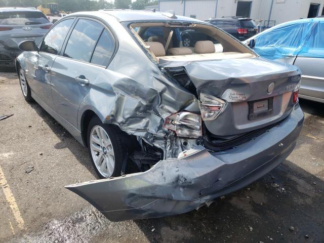 Photo 3 from auction – 2006 BMW 325 I with VIN WBAVB13596KR63048