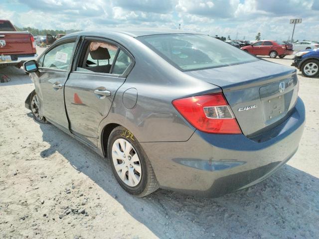 Photo 3 from auction – 2012 HONDA CIVIC LX with VIN 19XFB2F52CE067116