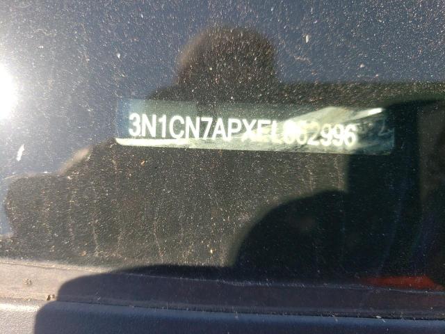 Photo 10 from auction – 2014 NISSAN VERSA S with VIN 3N1CN7APXEL862996