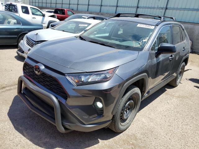 Photo 2 from auction – 2021 TOYOTA RAV4 LE with VIN 2T3F1RFV9MC182413