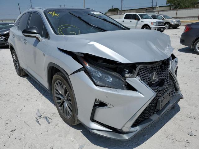 LEXUS RX 350 BAS 2018 with VIN 2T2BZMCA3JC165327 - Photo from auction