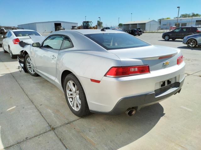 Photo 3 from auction – 2014 CHEVROLET CAMARO LT with VIN 2G1FB1E33E9121608